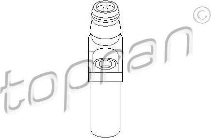Topran 401 537 датчик частоты вращения, управление двигателем на MERCEDES-BENZ E-CLASS (W124)