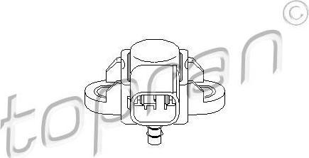Topran 401 622 датчик, давление во впускном газопроводе на MERCEDES-BENZ C-CLASS (W203)
