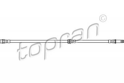 Topran 500 753 тормозной шланг на 3 Touring (E46)