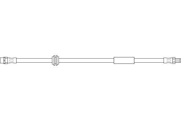 Topran 501 069 тормозной шланг на MINI MINI (R50, R53)