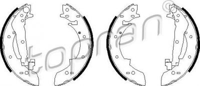 Topran 720 341 комплект тормозных колодок на PEUGEOT 405 II (4B)