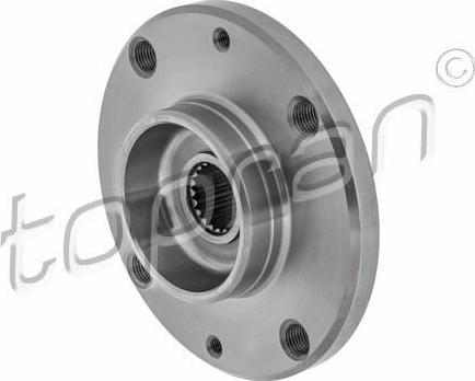 Topran 720 383 ступица колеса на PEUGEOT 205 II (20A/C)