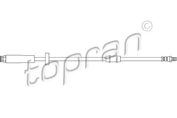 Topran 720 892 тормозной шланг на PEUGEOT BOXER фургон (230L)