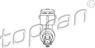 Topran 721 892 датчик, температура впускаемого воздуха на NISSAN KUBISTAR (X76)