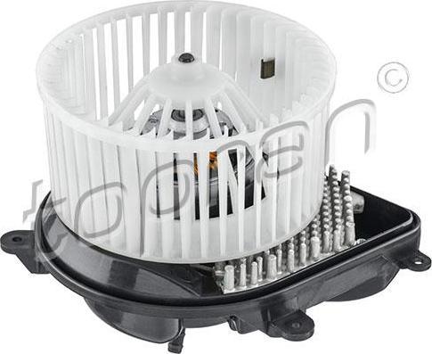 Topran 722 858 вентилятор салона на PEUGEOT 306 (7B, N3, N5)