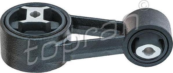 Topran 722 880 подвеска, двигатель на PEUGEOT 407 (6D_)