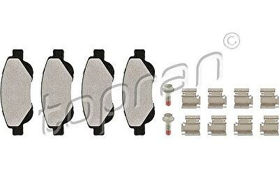 Topran 723 103 комплект тормозных колодок, дисковый тормоз на PEUGEOT 108