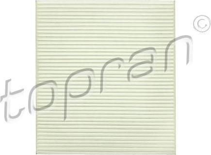Topran 821 512 фильтр, воздух во внутренном пространстве на KIA RIO III седан (UB)