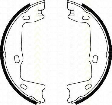 TRISCAN 8100 24005 комплект тормозных колодок, стояночная тормозная с на OPEL VECTRA B универсал (31_)