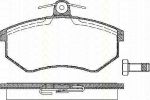 TRISCAN 8110 29934 комплект тормозных колодок, дисковый тормоз на AUDI 80 (81, 85, B2)