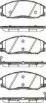 TRISCAN 8110 43017 комплект тормозных колодок, дисковый тормоз на HYUNDAI H-1 Cargo (TQ)