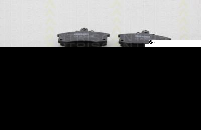 TRISCAN 8110 70125 комплект тормозных колодок, дисковый тормоз на LADA 112