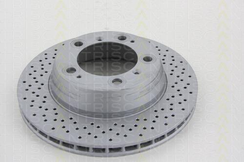 TRISCAN 8120 101059C тормозной диск на PORSCHE BOXSTER (987)