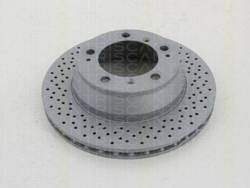 TRISCAN 8120 101081C тормозной диск на PORSCHE 911 (996)