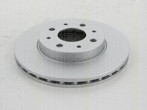TRISCAN 8120 15123C тормозной диск на FIAT PANDA Van (169)