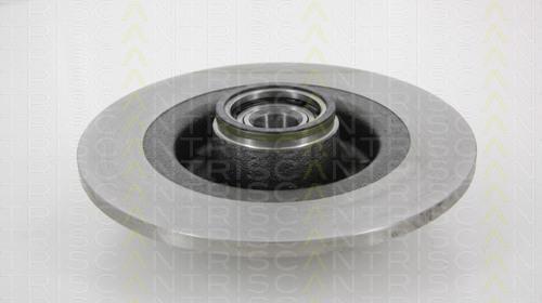 TRISCAN 8120 25173 тормозной диск на RENAULT MEGANE III Наклонная задняя часть (BZ0_)