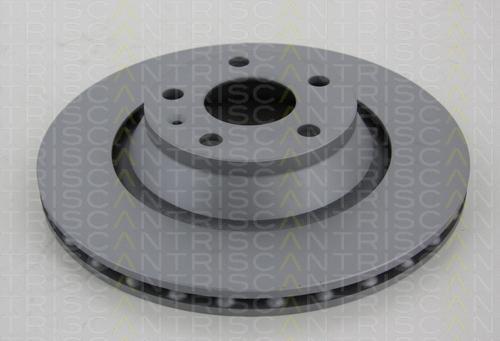 TRISCAN 8120 291052C тормозной диск на AUDI TT Roadster (8J9)