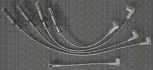 TRISCAN 8860 4161 комплект проводов зажигания на FIAT TIPO (160)