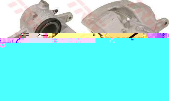 TRW BHS1038 тормозной суппорт на MERCEDES-BENZ E-CLASS купе (C207)