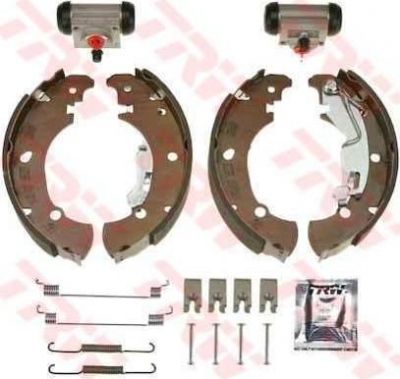 TRW BK1766 комплект тормозных колодок на FIAT IDEA (350_)