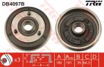 TRW DB4097B тормозной барабан на PEUGEOT 104