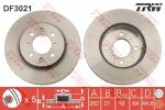 TRW DF3021 Диск тормозной передний HONDA CIVIC 89-05 ROVER 200 95-00 400 95-00 45 00- 262x21mm (45251TG5H00)