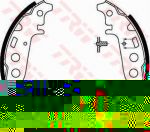 TRW GS8673 Колодки барабанные TOYOTA YARIS (449547010)