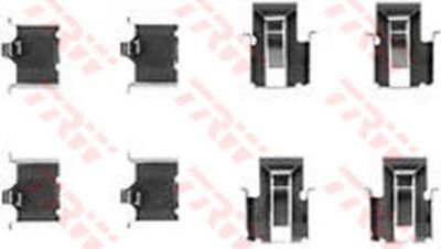 TRW PFK236 комплектующие, колодки дискового тормоза на MITSUBISHI GALANT III (E1_A)