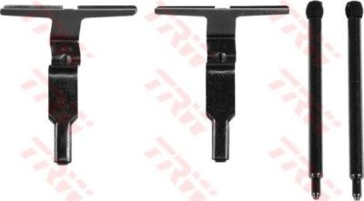 TRW PFK468 Ремкомплект дисковых колодок (задних) MB W203 2.5/3.0/3.2/3.5L+2.2CDI/2.7CDI