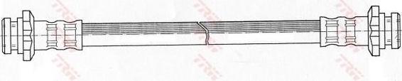 TRW PHA168 тормозной шланг на NISSAN ALMERA I (N15)