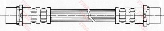 TRW PHA421 тормозной шланг на OPEL CORSA C фургон (F08, W5L)