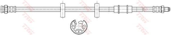 TRW PHB227 тормозной шланг на FIAT PANDA Van (141_)