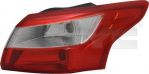 TYC 11-11849-01-2 задний фонарь на FORD FOCUS III
