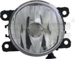 TYC 19-12163-01-2 противотуманная фара на RENAULT MEGANE III Наклонная задняя часть (BZ0_)
