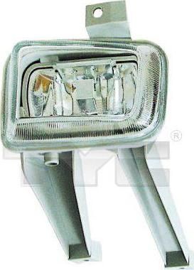 TYC 19-5388000 противотуманная фара на OPEL ASTRA F Наклонная задняя часть (53_, 54_, 58_, 59_)