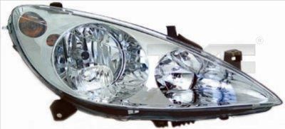 TYC 20-0166-55-2 основная фара на PEUGEOT 307 (3A/C)