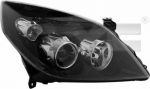 TYC 20-1109-05-2 основная фара на OPEL VECTRA C