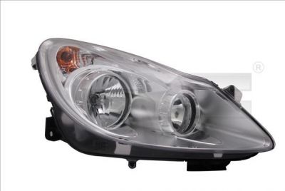 TYC 20-1154-00-21 основная фара на OPEL CORSA D