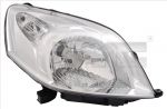 TYC 20-11812-05-2 основная фара на PEUGEOT BIPPER Tepee