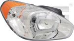 TYC 20-12590-35-2 основная фара на HYUNDAI ACCENT III седан (MC)
