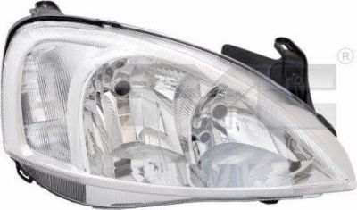 TYC 20-6065-05-2 основная фара на OPEL CORSA C фургон (F08, W5L)