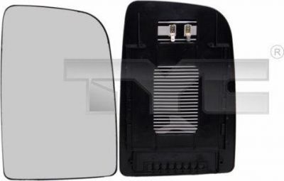TYC 321-0105-1 зеркальное стекло, наружное зеркало на MERCEDES-BENZ SPRINTER 3,5-t c бортовой платформой/ходовая часть (906)
