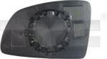 TYC 325-0065-1 зеркальное стекло, наружное зеркало на OPEL MERIVA
