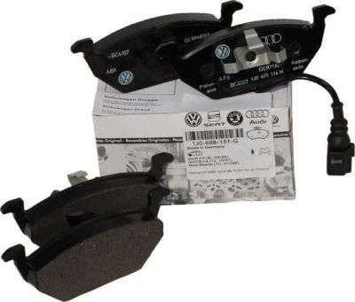 VAG 6RU 698 151A Колодки передние VW Polo Sedan 2010->/SKODA Rapid 2014->