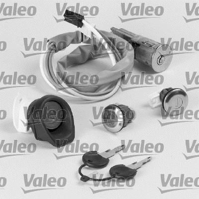 Valeo 252233 комплект цилиндра замка на PEUGEOT 205 I (741A/C)