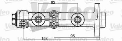 Valeo 402098 главный тормозной цилиндр на FIAT PANDA Van (141_)