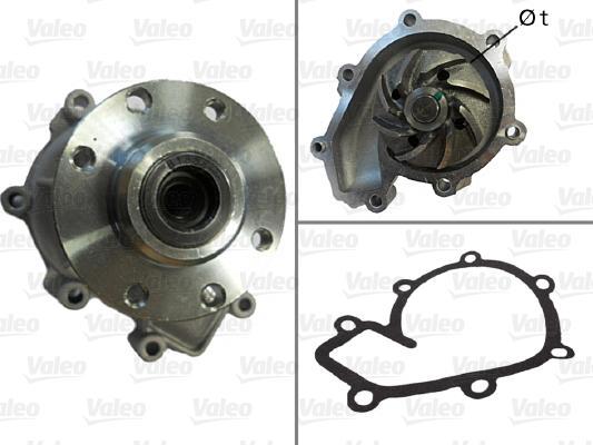 Valeo 506060 водяной насос на MERCEDES-BENZ T1 c бортовой платформой/ходовая часть (602)