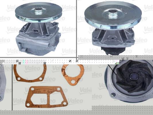 Valeo 506119 водяной насос на FIAT UNO (146A/E)