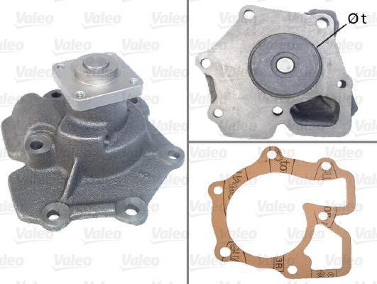 Valeo 506155 водяной насос на FORD TRANSIT c бортовой платформой/ходовая часть (E_ _)