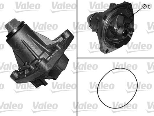 Valeo 506281 водяной насос на FORD SCORPIO I (GAE, GGE)